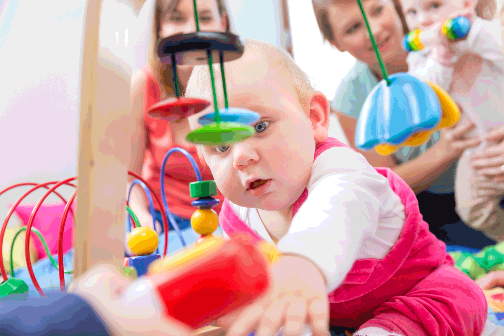 Parker Early Learning Infant Playing